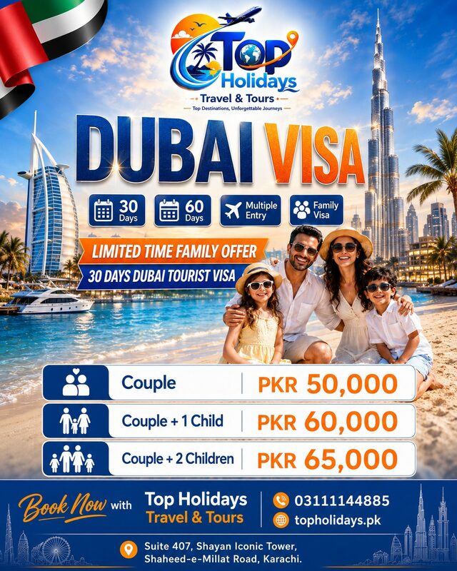 Dubai Tourist Visa — Family Offer